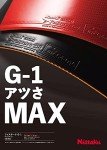 Nittaku MAX NR8702 Fastark G-1 Table Tennis Rubber Red Black
