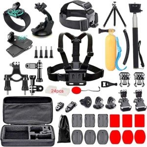 60-in-1 Camera Accessories Kit for Action Cameras GoPro, DJI and more