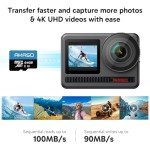 AKASO 64GB UHS-I U3 MicroSD Card with Adapter