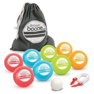 GoSports Bocce Ball Set with Case and Pallino