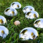 Flag-Themed Boules Game Set with 8 Balls