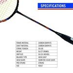 YONEX Nanoray Light 18i Badminton Racquet - Black