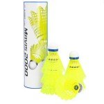 Mavis 2000 Nylon Yellow Shuttlecock - 6 Pack