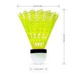 Li-Ning Bolt Neo 6-in-1 Nylon Badminton Shuttlecocks