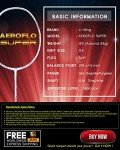 LI-NING Flame AeroFlo 2012 London Badminton Racket