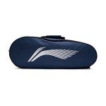 Li-Ning Double Zipper Badminton Kit Bag - Navy/Silver