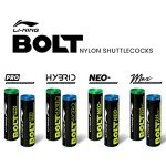 Li-Ning Bolt Neo 6-in-1 Nylon Badminton Shuttlecocks