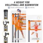 Olybeaka 32ft Badminton & Volleyball Combo Set