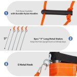 Olybeaka 32ft Badminton & Volleyball Combo Set