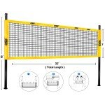 GSE Professional Volleyball & Badminton Combo Set