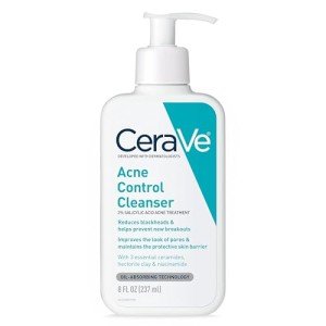 CeraVe Salicylic Acid Face Wash for Acne
