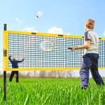GSE Professional Volleyball & Badminton Combo Set