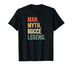 Funny Vintage Bocce Ball Player Dad T-Shirt