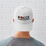 Adjustable Bocce Commissioner Baseball Cap for Men