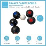 Thorness Drakes Indoor Carpet Bowls Set