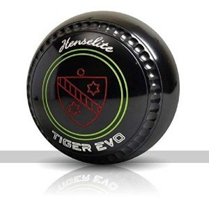 Henselite Tiger Evo Bowls - Black, Size 3