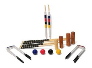 Uber Games 4-Player Nine Wicket Croquet Set