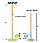 GoSports Full Size Croquet Set for Everyone