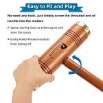 Deluxe 35" Retro Style Croquet Set for Fun