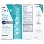 CeraVe Acne Foaming Cleanser with Benzoyl Peroxide