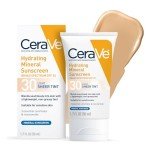 CeraVe Tinted Mineral Sunscreen SPF 30, 1.7 Oz