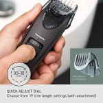 Panasonic Cordless Beard Trimmer with Adjustable Settings