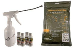 Organic Air Conditioner Cleaning Kit for Ductless Units