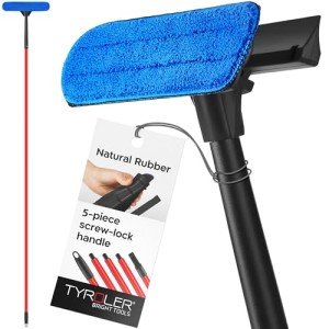 Tyroler 2-in-1 High Window Cleaner Squeegee