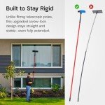Tyroler 2-in-1 High Window Cleaner Squeegee