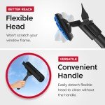 Tyroler 2-in-1 High Window Cleaner Squeegee