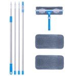 12-Foot Window Cleaning Kit with Squeegee & Poles