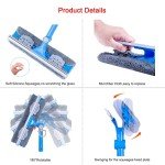 12-Foot Window Cleaning Kit with Squeegee & Poles