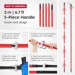 Tyroler 2-in-1 High Window Cleaner Squeegee