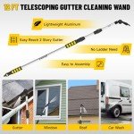 Telescoping 12ft Gutter Cleaning Tool Kit