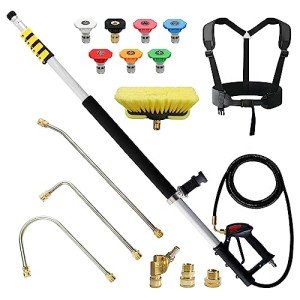 JANZ 24 FT Pressure Washer Extension Wand Kit