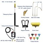 JANZ 24 FT Pressure Washer Extension Wand Kit