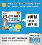 Dishwasher Cleaner Tablets - 24 Heavy Duty Pods