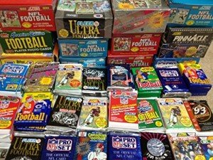 NFL Vintage Football Cards in Sealed Wax Packs