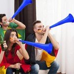 Sosation 24 Inch Collapsible Stadium Horn Set