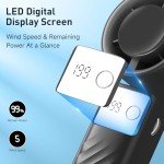 YOSHENMO Portable Turbo Fan - Foldable Mini Design