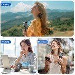 YOSHENMO Portable Turbo Fan - Foldable Mini Design
