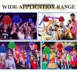 Blue Pom Pom, Hand Clappers & Thunder Sticks - 40 Pcs