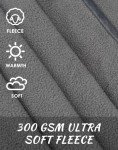 DUKUSEEK Waterproof Hooded Fleece Outdoor Blanket