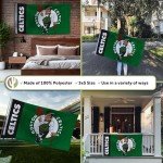 NBA National Basketball Association  Indoor Outdoor 3x5 feet Team Flags (Team Name)