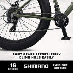 Mongoose Argus Trail Fat Tire Mountain Bike