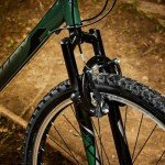 Huffy Military Green Hardtail Mountain Bike 24"-27.5