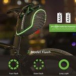 ROCKBROS Waterproof Bike Seat Bag with LED Light