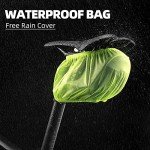 ROCKBROS Waterproof Bike Seat Bag with LED Light