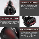Memory Foam Bike Seat Cushion for Comfort