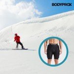 Bodyprox Padded Shorts for Snow Sports - Black